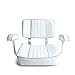 Leader Accessories White Captain's Seat Boat Seat with Arm Rest