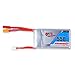 GNB 550mAh 3S LiPo Battery 80C 11.1V XT30 and JST Connector for Brushless FPV Racing Drone Like Torrent 110