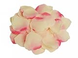BalsaCircle 2000 Silk Rose Petals Wedding Decorations Bulk Supplies - Pink