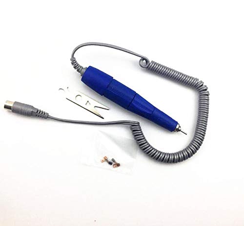 profession 65W 35,000RPM Strong 210 102L-2.35 Electric Nail Drills Machine File Bits Nails sculpture polisher Art Equipment - (Color: blue handle)