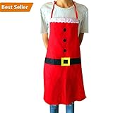 Christmas Apron ,BeautyVan Red Creative Christmas Apron
