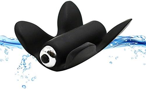 Blockageeryfly Shaped Wearable Mini Ultra Mute Waterproof S-ex Toys for Woman Stimulator Products oeuf Vibrant Tshirt,Black
