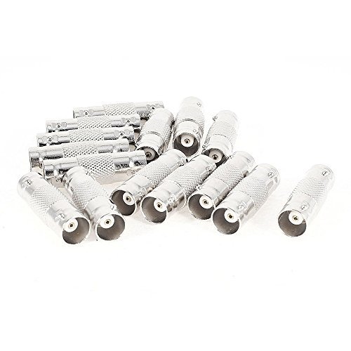 OdiySurveil(TM) 15 Pcs BNC Female to BNC Female CCTV Security Camera Adapter Straight Connector - Thumbnail 2