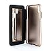 Ted Baker Champagne Fashion Mirror Folio Card Slot Case for iPhone Xs Max, Protective Cover iPhone Xs Max for Professional Women/Girls