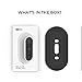 AhaStyle Nest Hello Wall Plate, Hard ABS Adjustable Angle Wall Mount Bundle for Nest Hello Video Doorbell (Black, ABS)