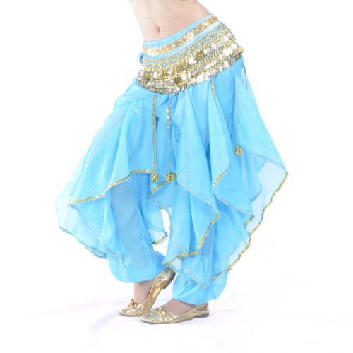 BellyLady Belly Dance Harem Pants Tribal Baggy Arabic Halloween Pants