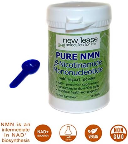 Pure NMN - Nicotinamide Mononucleotide - Sublingual Powder - Purity Above 99% - 30 Grams