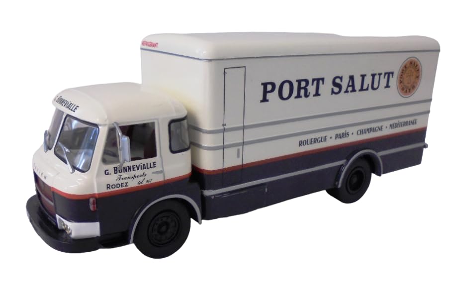 OPO 10 - Truck 1:43 compatible with Saviem Renault JM 200 Frigo Port Salut - SM4