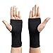 Kuangmi Compression Wrist Support Sleeve Palm Hand Brace Carpal Tunnel (Small (Pack of 2))
