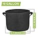 MEARTEVE 10 Pack 10 Gallon Premium Grow Bags, Heavy Duty Nonwoven Fabric Plants Pots with Handles, Indoor & Outdoor Grow Containers for Vegetables and Fruitsthumb 3