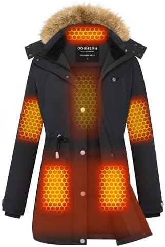 Amazon.com: Windpost Heated Jackets for Women,Womens Heated Jacket