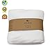 Jinee Organic Hooded Baby Towel - Ultra Soft Natural Bamboo Towels with Hood for Boy, Girl, Infant, Newborn or Toddlers - Keeps Your Little One Dry & Warm - Hypoallergenic, Antibacterial, 35” x 35”