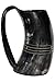 5MoonSun5's VIKING DRINKING HORN MUG Handcrafted Ox Cup Goblet - Drink Mead & Beer Like Game of Thrones With This Large Ale Stein - A Perfect Present For Real Men traditionally engraved ring (HBM-574)