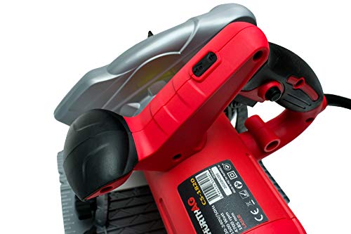 Kreissäge 1500W 4700 RPM Handkreissäge mit Laserführung SCHEIBENSÄGE HurthAG CS-1820 HANDSÄGE +2 SCHEIBEN 185 mm 24T+60T… – Bild 8