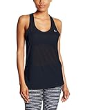 Under Armour Women's Tech Slub Tank, Black (001), Large