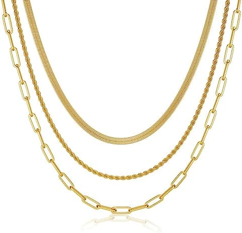 14k Gold Egirl Chain Necklaces 14k Yellow Gold Polished Little