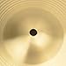 Kuyal Cymbals 18-inch,0.8mm Ride Cymbal,Copper Alloy Ride Cymbal for Drum Set -Golden