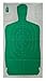 Champion Traps and Targets 40735 Champion LE 24x45-Inch Green Police B27FSA Silhouette Target (Pack of 10), Multi