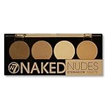 W7 Naked Nudes 4 Eye shadow Palette-new