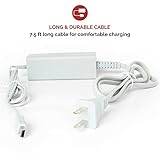 tekbotic Wii-U GamePad Charger AC Adapter (7.5 ft) - for Nintendo Wii U