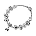 Cat Lovers Leather Charm Bracelet Pandora Style Gift Boxed (19)