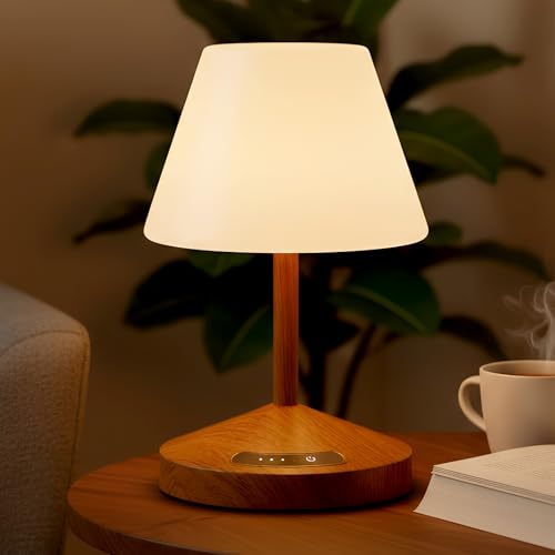 OUTON Rechargeable LED Lamp Wood