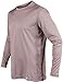 SUPreme Men's UV Shield - Long Sleeve Rash Guard Top, Smoke, X-Large - Standup Paddleboarding, Swimming, & Water Sports