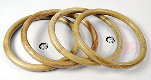 Wing Chun Training Ring Bamboo Rattan Stainless Ring Wall Punch Pad Yongchun Yewen Sau Sticky Hand Leg Strength Training Tsun Siu Lum Kung Fu Rings Taiji (Rattan Ring, 350mm) - Thumbnail 2