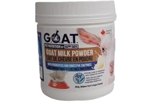Happy Days Natural Goat Milk Powder 250g with Probiotics & Digestive Enzymes - Hypoallergenic Digestive Health Superfood | fo