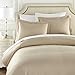 HC Collection Duvet Cover - Taupe King Size Duvet Cover - 3 Piece Soft Breathable Microfiber Duvet Cover Set with Zipper Closure & 2 Pillow Shams