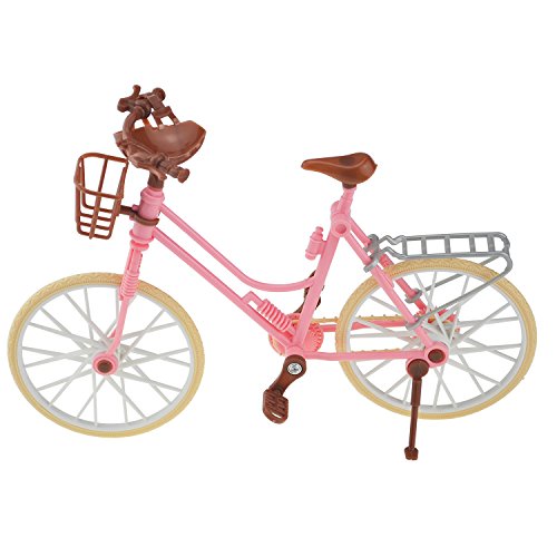 Fashion Plastic Detachable Bicycle For Barbie Dolls Adjustable