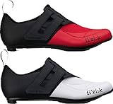Fizik Men's Transiro Powerstrap R4 Triathlon Cycling Shoes - Black/Red