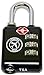 TSA Lock Heavy Duty 3 Digit Combination Luggage Padlock Travel Security Approved (Black Two Pack)