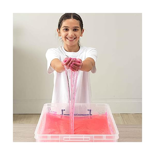 Glitter-Slime-Baff-Pink-from-Zimpli-Kids-1-Bath-Pack-Turn-Water-Into-Gooey-Glittery-Slime-Childrens-Sensory-and-Bath-Toy-Certified-Biodegradable-Gift Glitter Slime Baff Pink from Zimpli Kids, 1 Bath or 4 Play Uses, Magically turns water into gooey, glittery slime…
