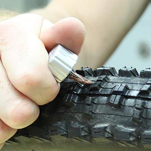 Genuine Innovations Tubeless Tackle Tire Repair Kit with Bacon for Bicycle Tire Repairs
