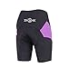 beroy Bike Shorts with 3D Gel Padded,Womens Gel Cycling Shorts, Purple-1, Medium