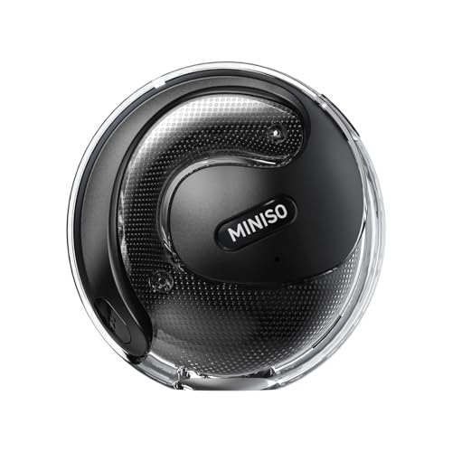 MINISO X15PRO AI Auriculares Traductores, Traductor Instantaneo de Voz 3 en 1 en Tiempo Real en 134 Idiomas con App, Compatible con iOS y Android, Negro