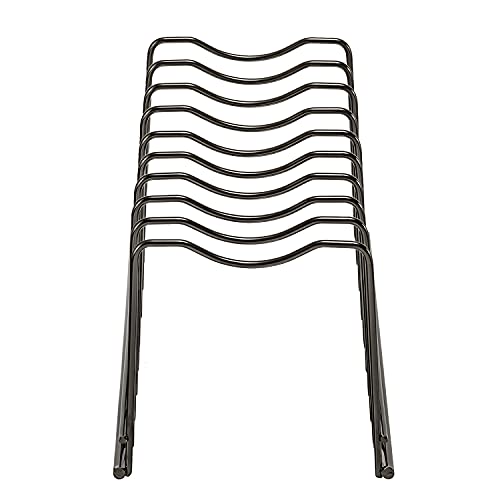 Pot Lid Holder Organizer, Kitchen Countertop Storage Rack Cutting