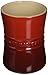 Le Creuset Stoneware Utensil Crock, 1 qt., Cerise