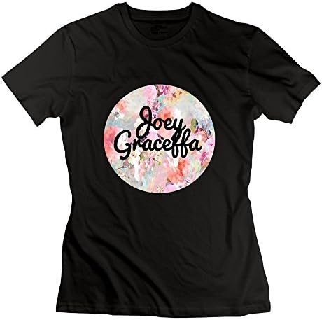 VersaLeonie MenT Joey Graceffa Circle Logo Tee Black for Women