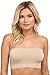 Coobie Women's Plain Bandeau Nude Bra One Size