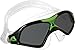 Aqua Sphere Seal Seal XP2 Swim Mask with Smoke Lens. Lightweight & Comfortable UV Protection Swimming Goggles for Adults (Black/Green).