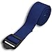 YogaAccessories 8' Cinch Buckle Cotton Yoga Strap (Blue)