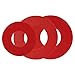 Korky 440BP Dual Flush Seal Kit - Replaces AquaSource, American Standard, Glacier Bay and Mansfield Seals - Made in USA , Red , 3 In.
