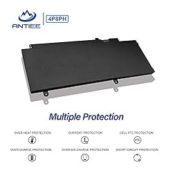 ANTIEE 56Wh 4P8PH Battery Replacement for Dell