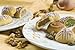 Maamoul Cakes, Stuffed Shortbread Cookies w/Walnuts, Pistachios and Dates - Hallab 1881, Sugar Cookies Mediterranean Sweets (Gift Box 10 Oz) (Perfect Gift Idea)