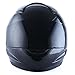 WOW Motorcycle Street Bike Full Face Helmet Carbon Fiber Black