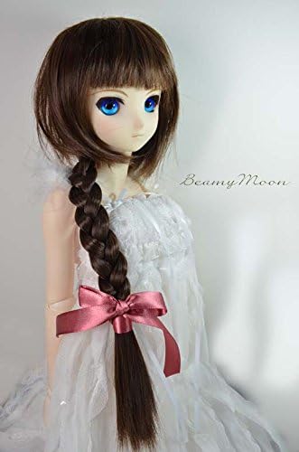 Amazon ドールウィッグ 9inch みつあみおさげ チョコレートブラウン 人形 ドール おもちゃ Amazon ドールウィッグ 9inch みつあみおさげ チョコレートブラウン 人形 ドール おもちゃ