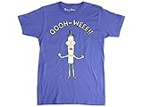 Ripple Junction Rick and Morty Mr Poopybutthole Oooh Weee!! Adult T-Shirt 3XL Royal Blue