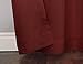 No. 918 Montego Casual Textured Semi-Sheer Grommet Curtain Panel, 48